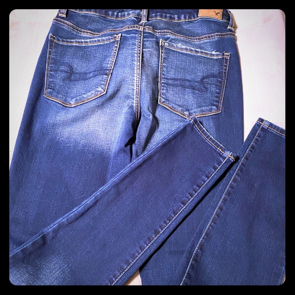 AEO Hi-Rise SuperSuperStrech Jeggings 10R